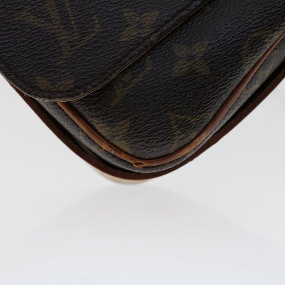 AUTHENTIC LOUIS VUITTON Monogram Cartouchiere MM Shoulder Bag - Picture 10 of 16